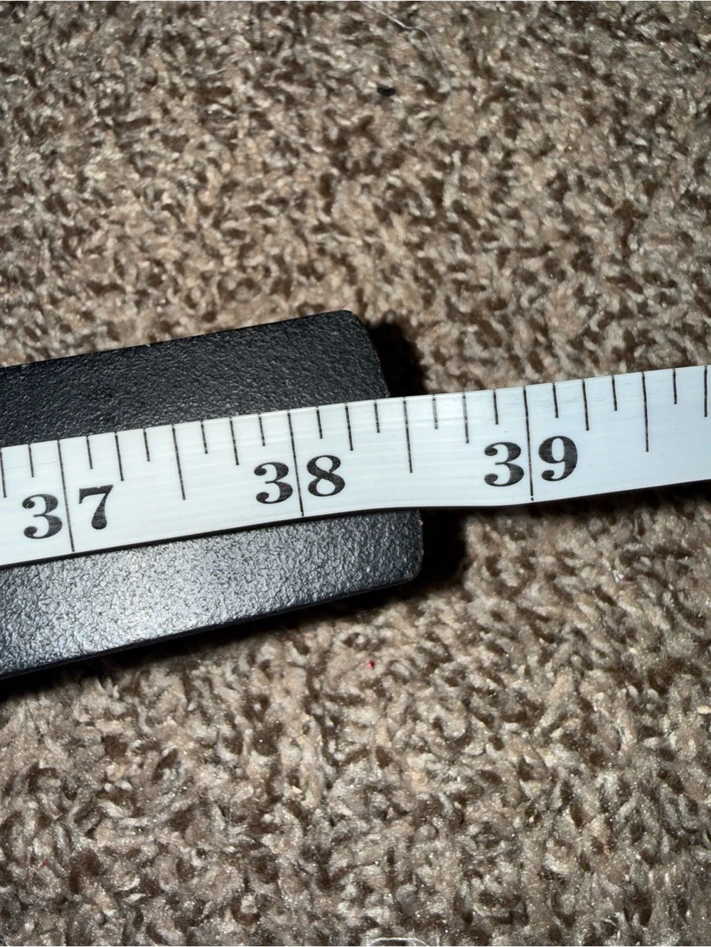 Caterpillar Black Leather Belt with Silver Buckle